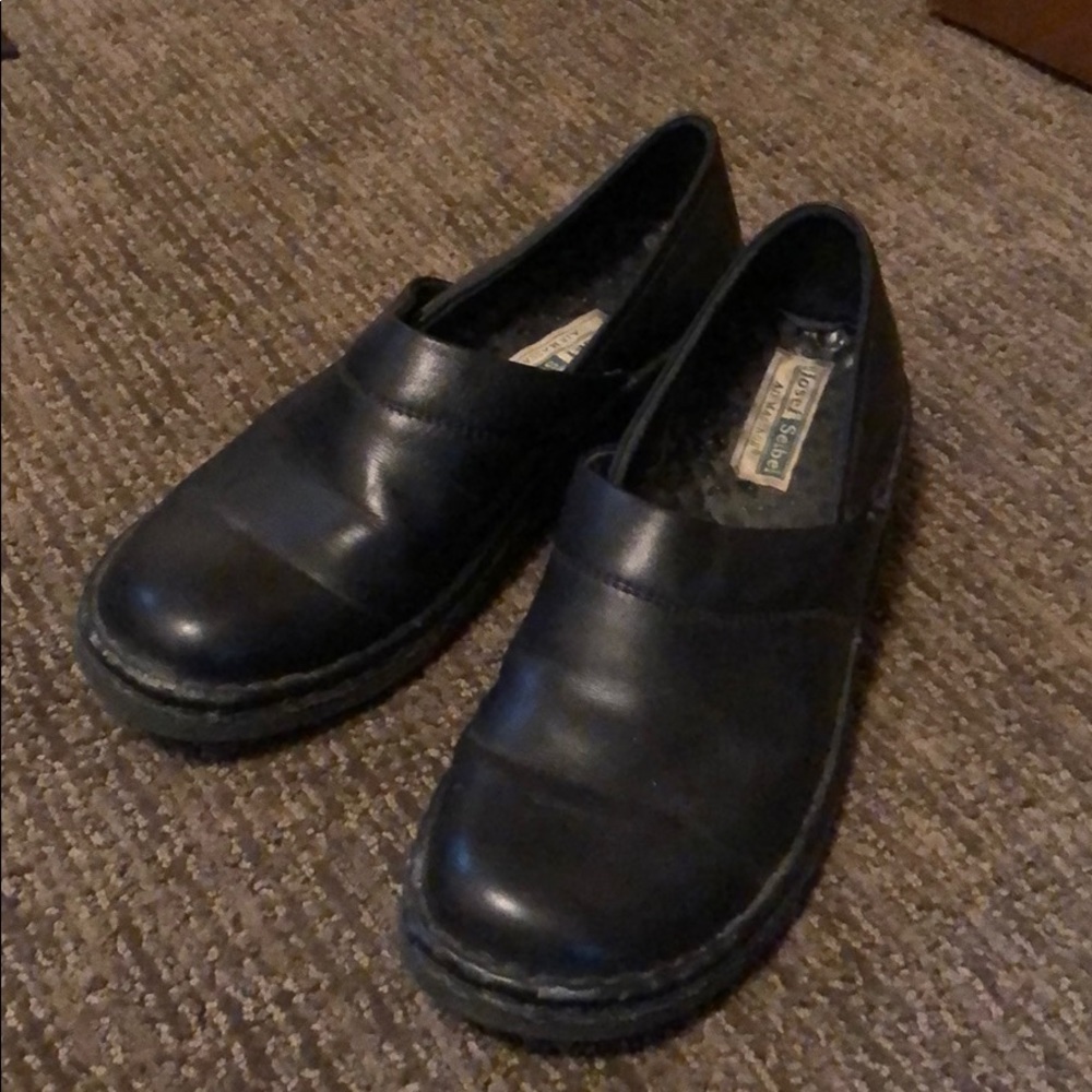 Josef Seibel Air Massage Slip Ons 42 GUC Black